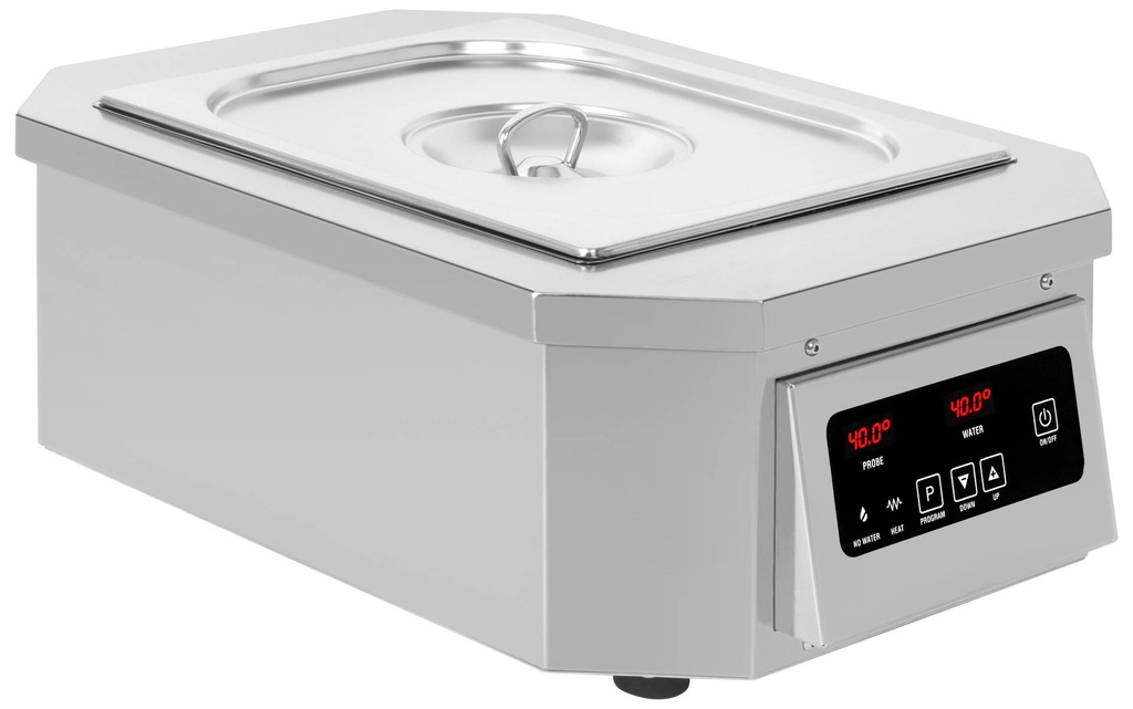 Schokoladen Temperiergerät aus Edelstahl, GN 1/2