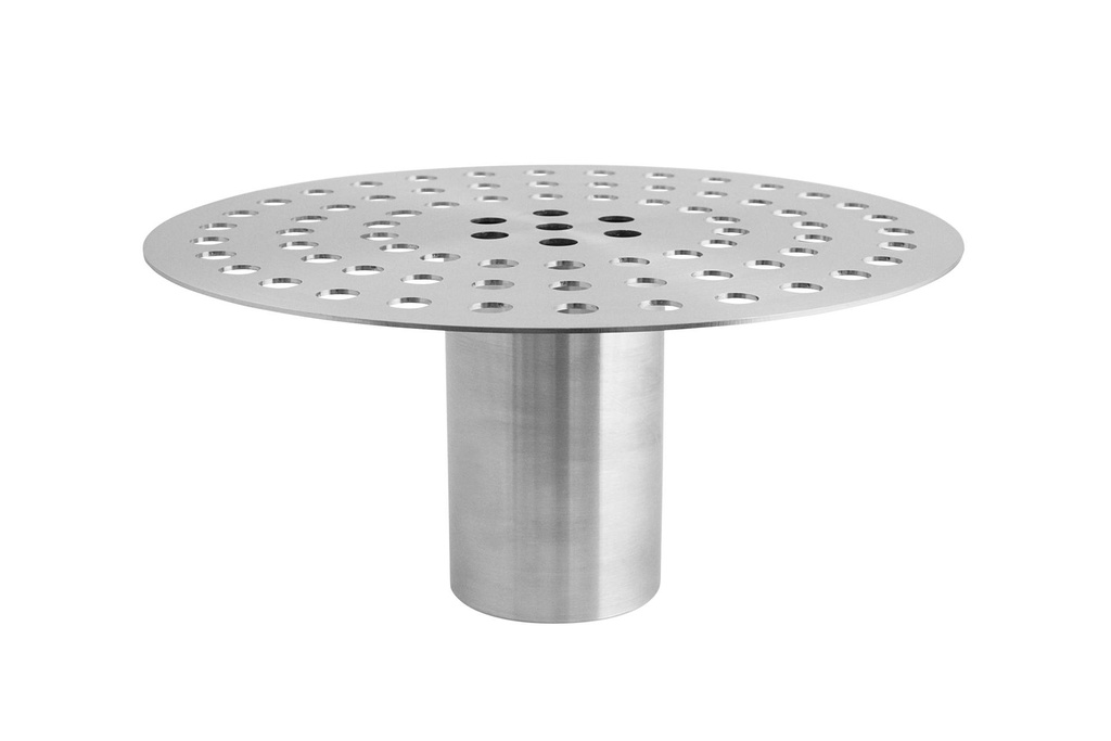 Auskühlplatte für Pizza, Ø 320 mm, Edelstahl