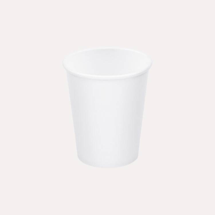 Pappbecher 0,2/8oz weiß