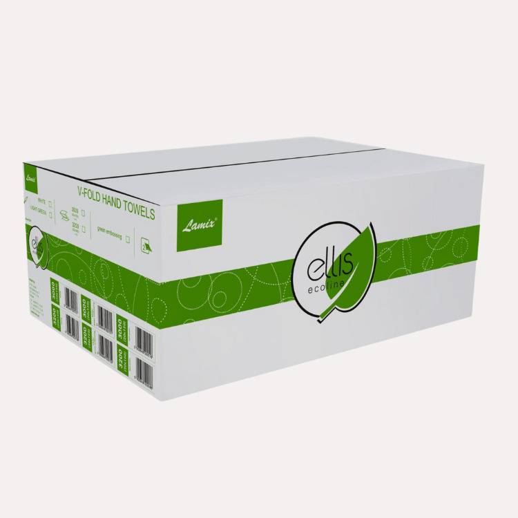 Handtuchpapier grün, 2-lagig 3200 Stück
