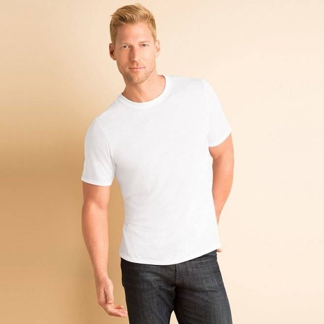 T-Shirt 'Fruit of the Loom', weiß
