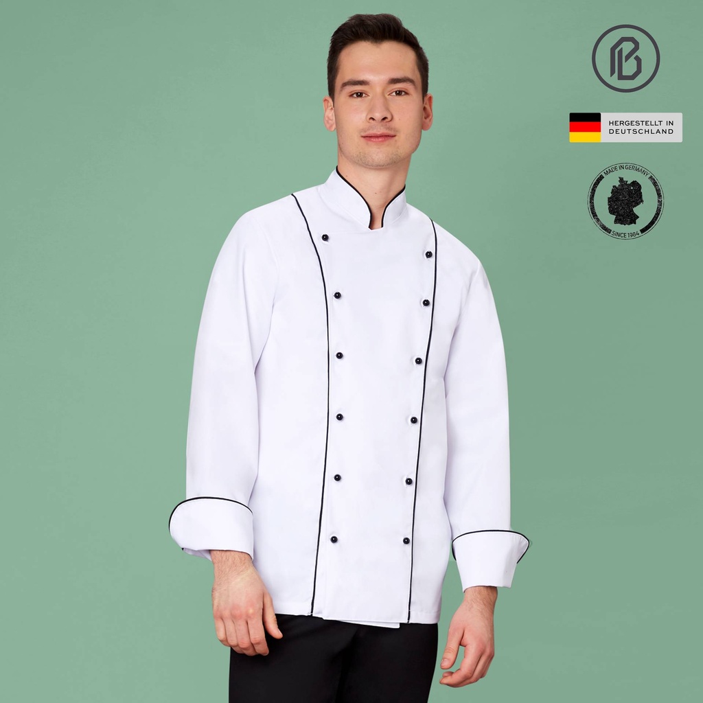 Satin-Carlo, weiß
