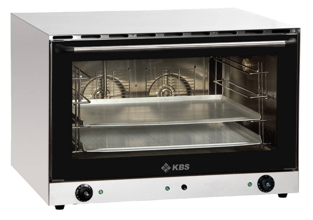 KBS Heißluftofen Euronorm 6,4 kW mit manueller Beschwadung