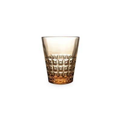 Glas Amber Oxo, 25 cl, bernstein