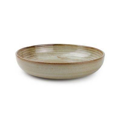 Tiefer Teller Escura aus Porzellan, ø 22 cm, H 4,5 cm