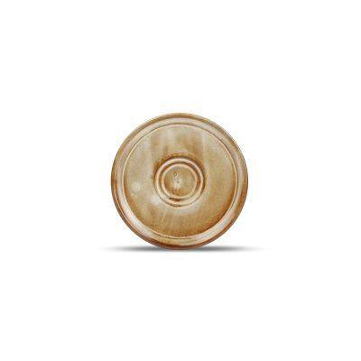 Untertasse Universal Escura aus Porzellan, 14 cm, beige