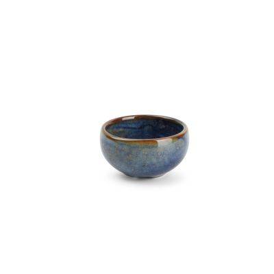 Schüssel Nova aus Porzellan, Ø 6,5 cm, H 3,5 cm, blau
