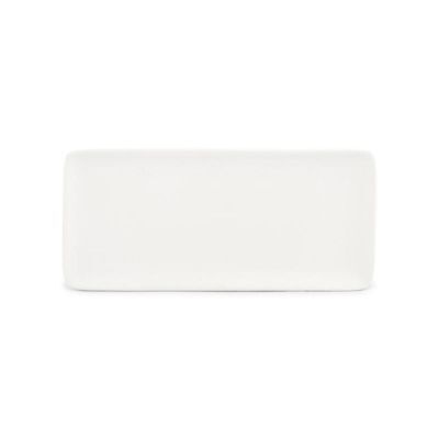 Teller Dusk, 22 x 10 cm, weiß