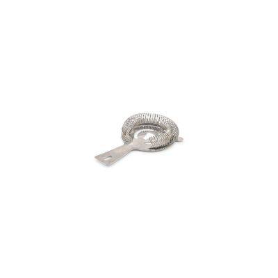 Cocktail-Sieb Bar aus Edelstahl, 14,5 cm, antiksilber