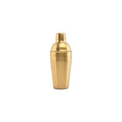 Cocktailshaker Bar aus Edelstahl, 57 cl, antikgold