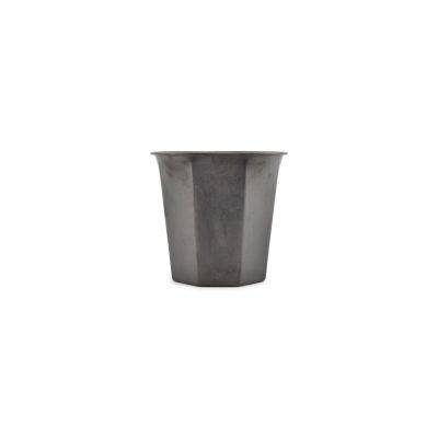 Eiseimer Bar aus Edelstahl, ø 13,5 cm, H 12,5 cm, antikschwarz