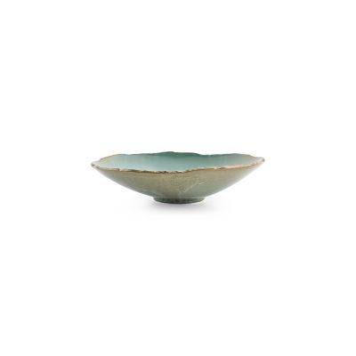Schüssel Filo aus Porzellan, Ø 21 cm, H 5,5 cm, opal