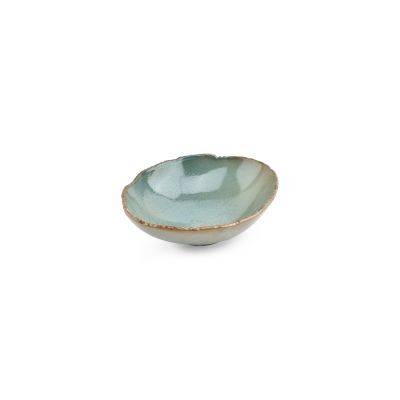 Servierschale Filo aus Porzellan, 21 × 16 × 6 cm, opal