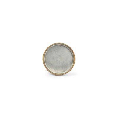 Teller Usko aus Porzellan, Ø 13,5 cm, H 2 cm, grün
