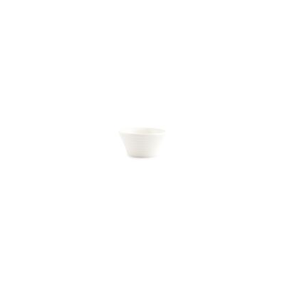 Schüssel konisch Line, Ø 8 cm, H 4 cm, weiß