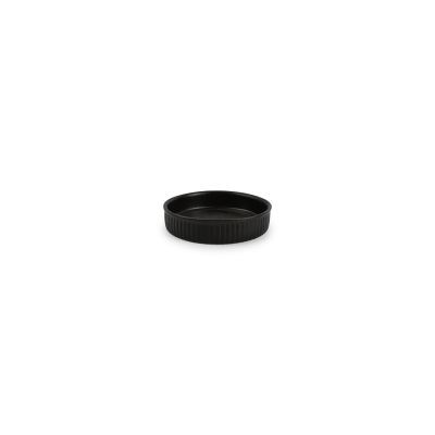 Auflaufform Ardo, Ø 14 cm, H 3 cm, schwarz