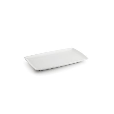 Servierplatte Squito, 32 x 21 cm, weiß