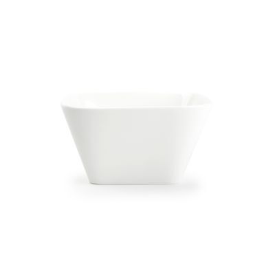Schüssel, Match aus Porzellan, 10 × 10 × 5,7 cm, weiß