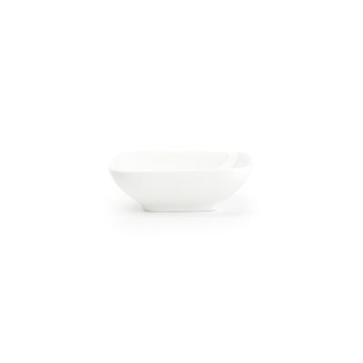 Schüssel, Match aus Porzellan, 7 × 7 × 2,5 cm, weiß
