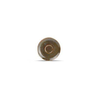 Mokkaschale Cirro aus Porzellan, 12 cm, grün