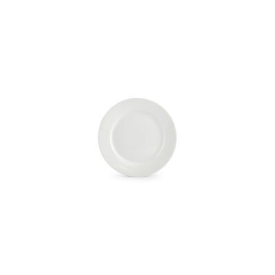 Teller Bistro aus Porzellan, 19,5 cm, weiß