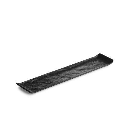 Servierplatte Livelli, 46 x 10 cm, schwarz
