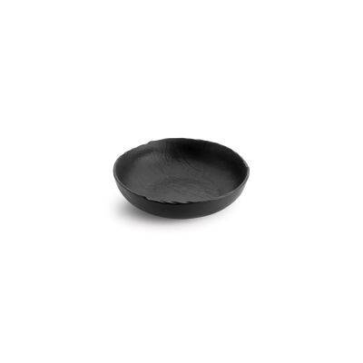 Tiefer Teller Livelli, ø 24 cm, H 6 cm, schwarz