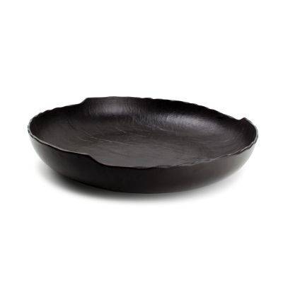 Servierschale Livelli, ø 40 cm, H 7 cm, schwarz