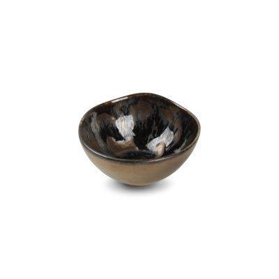 Schüssel goldflocken Nobile, ø 11 cm, H 5,5 cm, gold