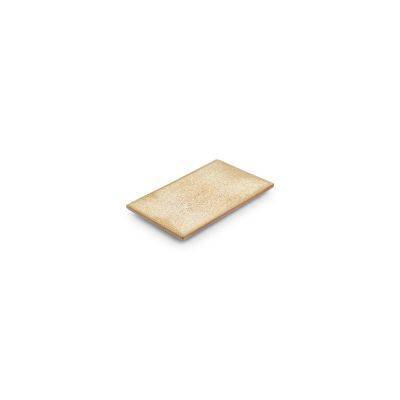 Servierplatte Ocker Terra, 17,5 × 10 × 1 cm