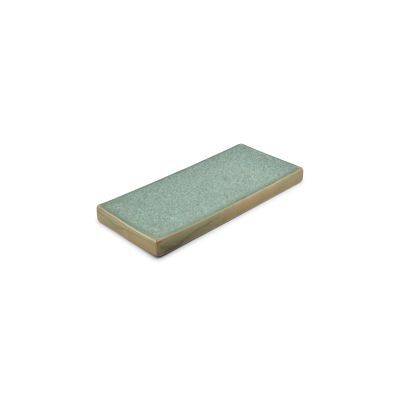 Servierplatte Terra, 25,5 × 11,5 × 2 cm, grün