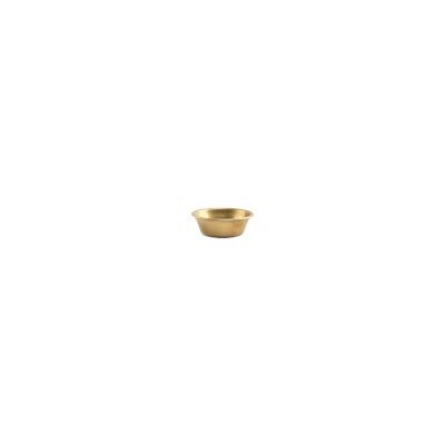 Schüssel antikgold Serve aus Edelstahl, ø 7 cm, H 2,5 cm