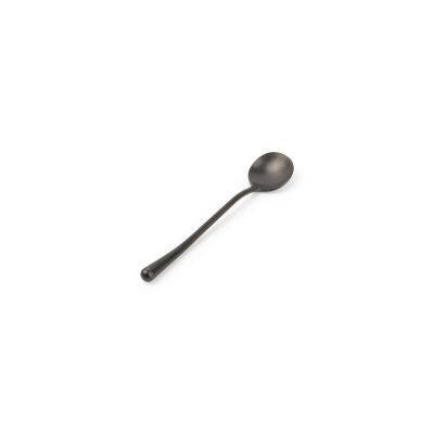Mokkalöffel matt Revive, 11 cm, schwarz