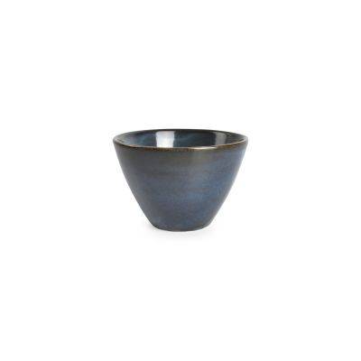 Schüssel konisch Cirro aus Porzellan, ø 10 cm, H 7, dunkelblau