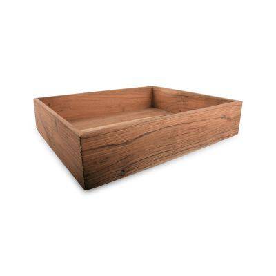 Servierschale Natur Venna, 48 × 40 × 10 cm