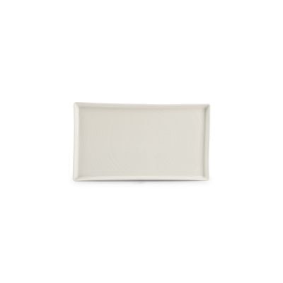 Teller Linie, 30 x 17 cm, weiß