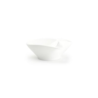 Schüssel mit Griff Flavor aus Porzellan, 12 × 10 × 4 cm