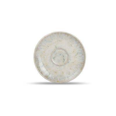 Mokka-Untertasse Ozean Vague aus Porzellan, 12 cm