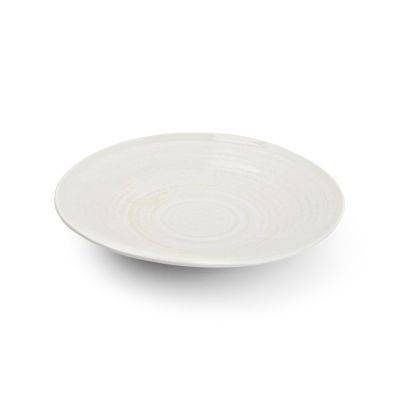 Tiefer Teller Celest, Ø 23 cm, H 4,5 cm, weiß