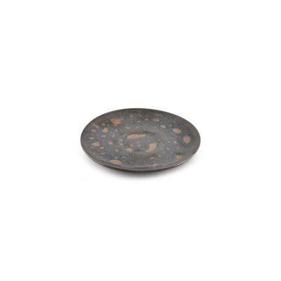 Untertasse Goldflockiert Nobile, 12,5 cm, gold