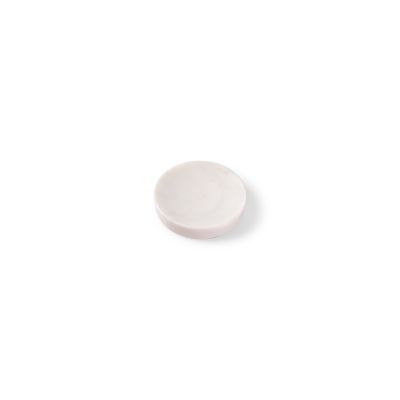 Servierplatte weißer Marmor Pura, ø 12 cm, H 3 cm