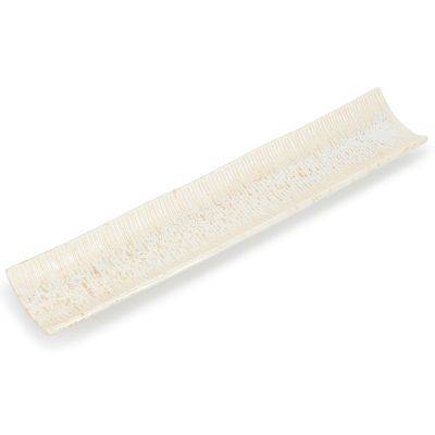Servierplatte Sand Umi aus Porzellan, 39 × 8 × 3 cm