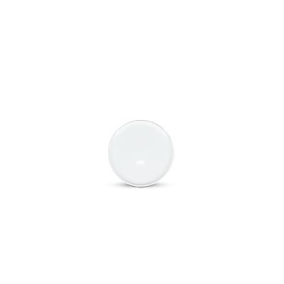 Teller niedriger Rand Gusto aus Porzellan, 12 cm, weiß