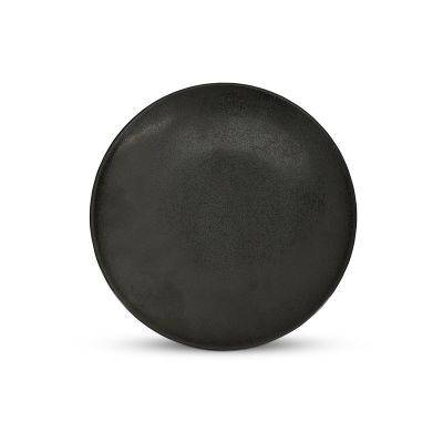 Teller Ovio, 27 cm, schwarz