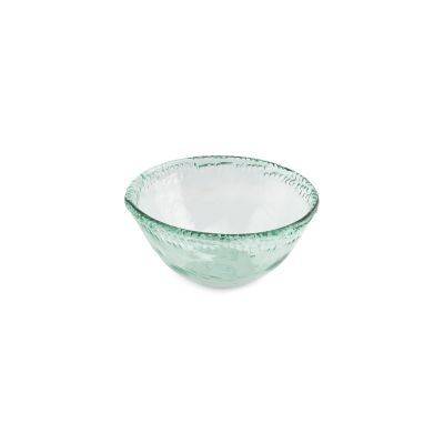 Schüssel Ecovitra aus Glas, ø 25,5 cm, H 12,5 cm, grün