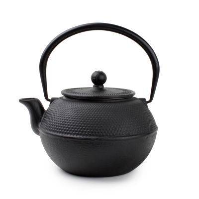 Teekanne O-Tea aus Gusseisen, 120 cl, schwarz