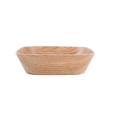 Schüssel Buffet, 19,5 × 19,5 × 5,5 cm, braun