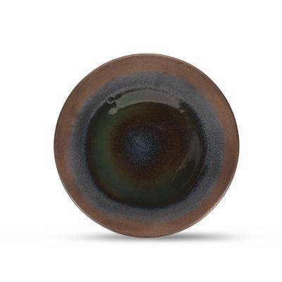 Flacher Teller Cone, 28,5 cm, gold
