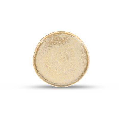 Flacher Teller Ferro, 20,5 cm, olive