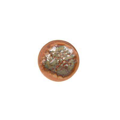 Flacher Teller Krabbe Burnt Icon, 15 cm, orange